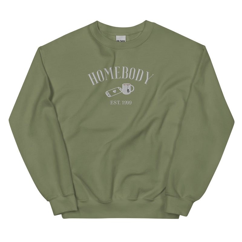 Homebody Embroidered Sweatshirt