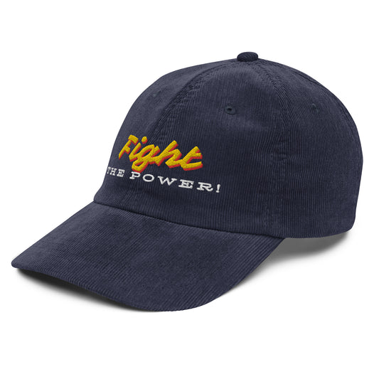 Fight The Power! Vintage corduroy cap | Nancy Drew