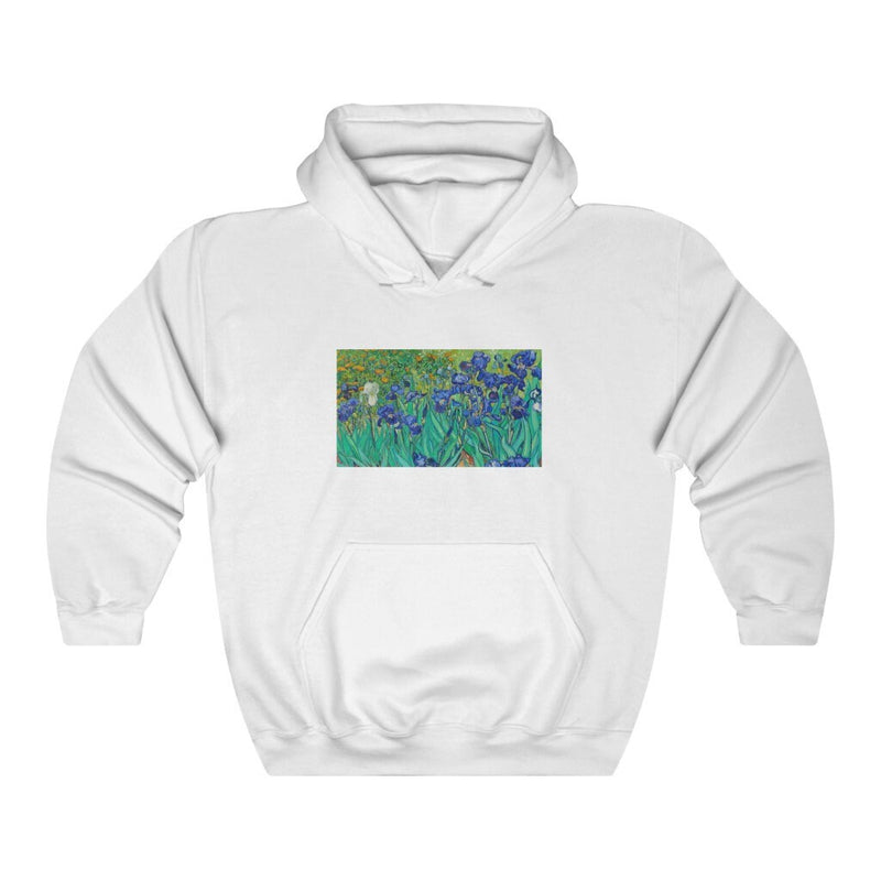 Van Gogh Blue Flowers | Unisex Hoodie | Art Collection