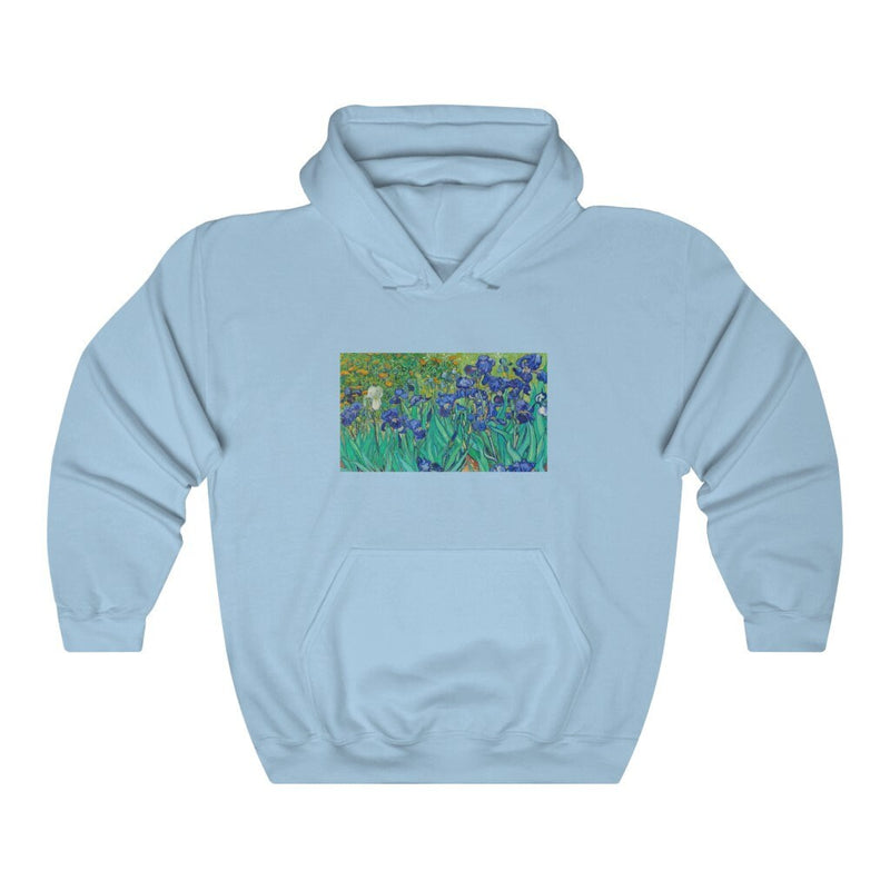 Van Gogh Blue Flowers | Unisex Hoodie | Art Collection