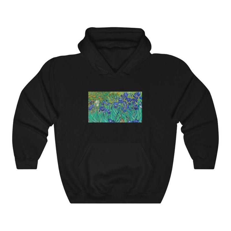 Van Gogh Blue Flowers | Unisex Hoodie | Art Collection