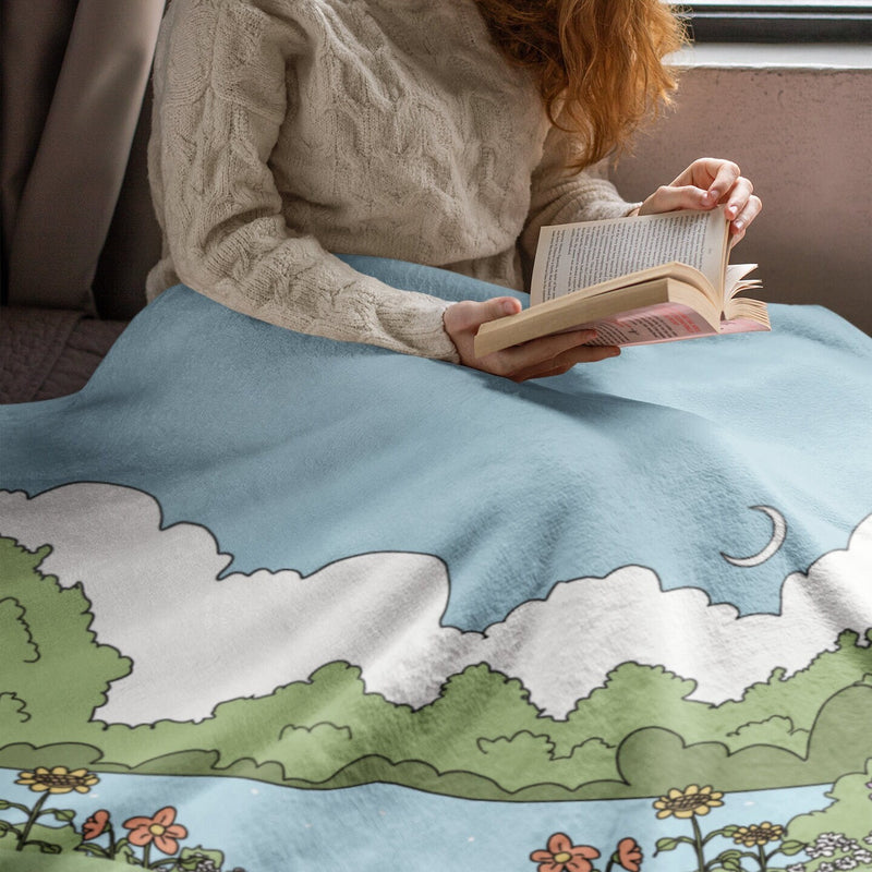 Peaceful Scene | Plush Blanket