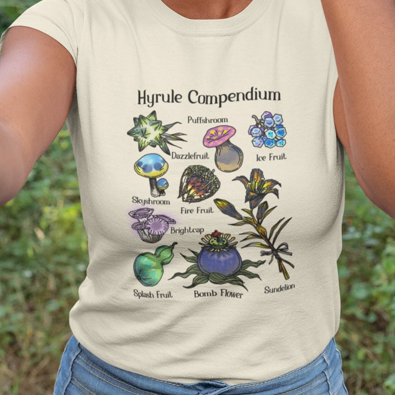 Hyrule Compendium Vol. 2 | Unisex Short-sleeved Tshirt | Legend of Zelda