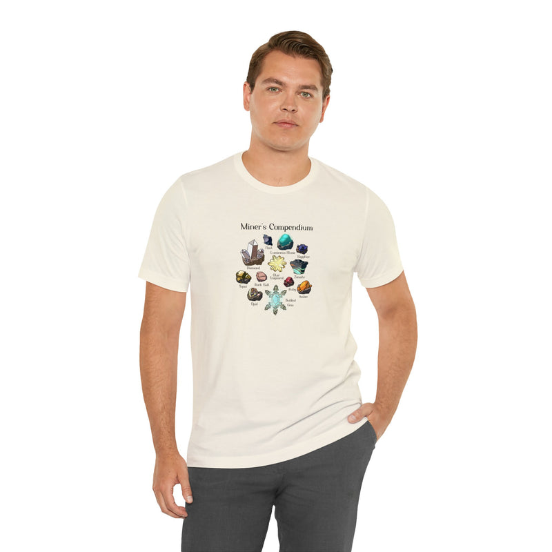 Miners Compendium | Unisex Short-sleeved Tshirt | Legend of Zelda