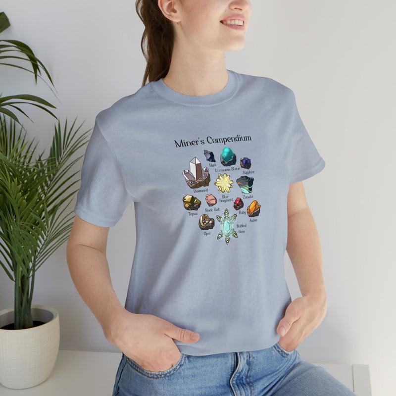 Miners Compendium | Unisex Short-sleeved Tshirt | Legend of Zelda