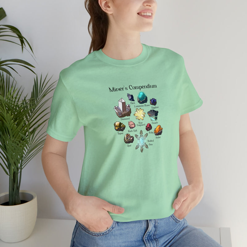 Miners Compendium | Unisex Short-sleeved Tshirt | Legend of Zelda