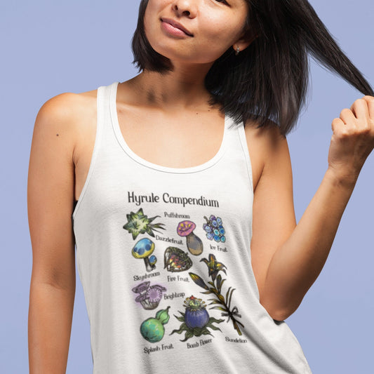 Hyrule Compendium Vol. 2 | Racerback Tank | Legend of Zelda