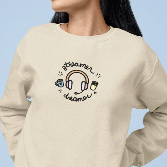 Streamer Dreamer | Unisex Sweatshirt | Cozy Sweatshirt