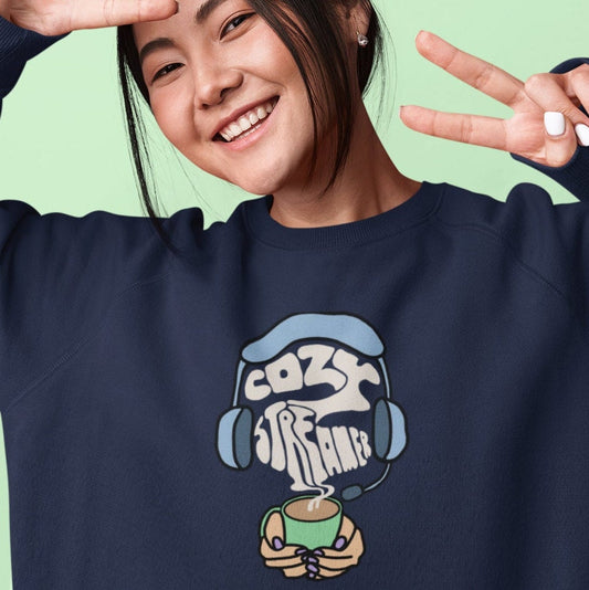 Cozy Streamer | Unisex Sweatshirt | Cozy Gamer