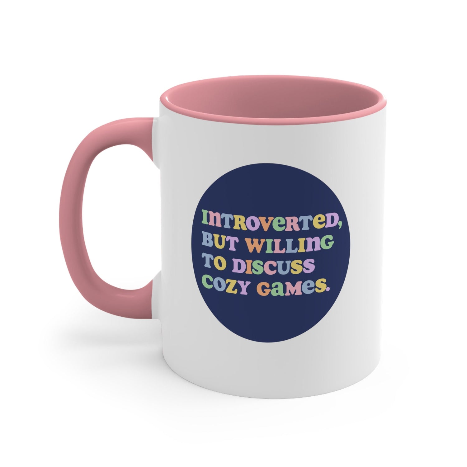 Introverted but Willing to Discuss Cozy Games | Mug | Bottles, Cups and Mugs