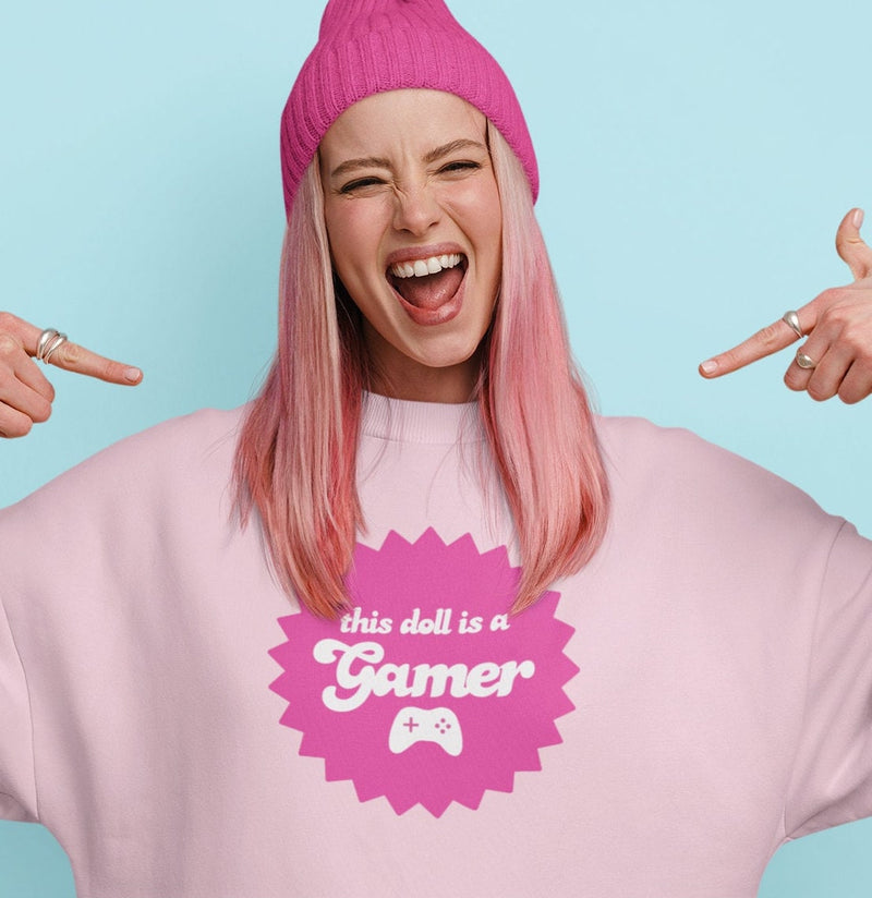 This Doll is a Gamer | Unisex Sweatshirt